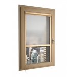 Earth Chain Curtain with Filtering Fabric in Polyester 42mm Living Bettio