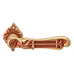 Tiffany French Gold Door Handle on Rosette Linea Calì Vintage
