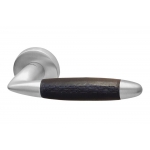 Totem Handcrafted Leather Door Handle by Hand in Italy by Mandelli