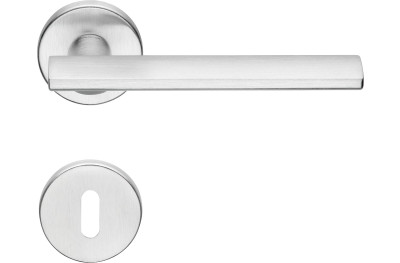 Touch Zincral Linea Calì Door Handle Apparently Suspended