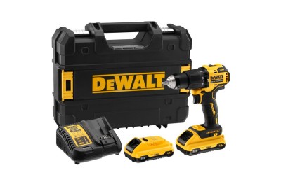 Kit Dewalt Taladro Percutor DCD796 + Mini-amoladora DCG405 + 2bat 2Ah +  Cargador + TSTAK VI