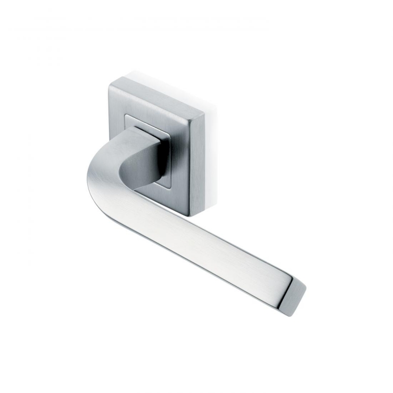 Trendy Design Manital Satin Chrome Pair of Door Lever Handles