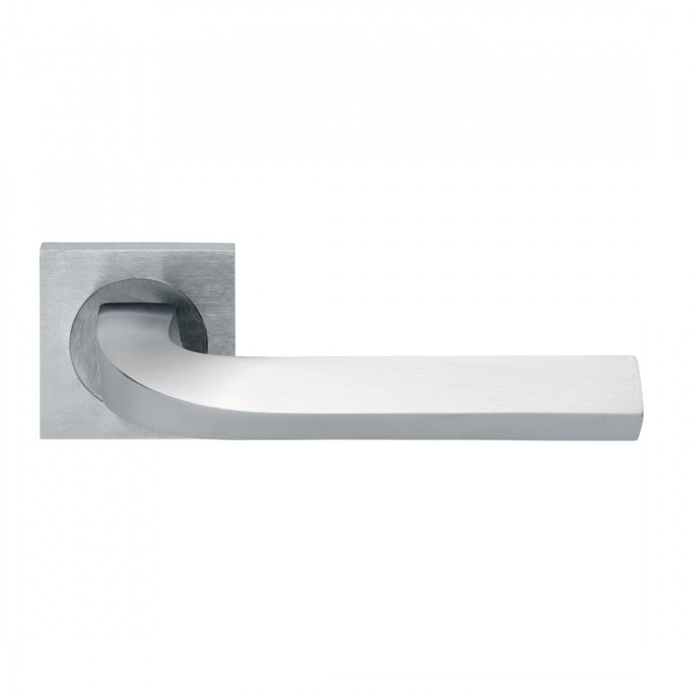 Trendy Design Manital Satin Chrome Pair of Door Lever Handles