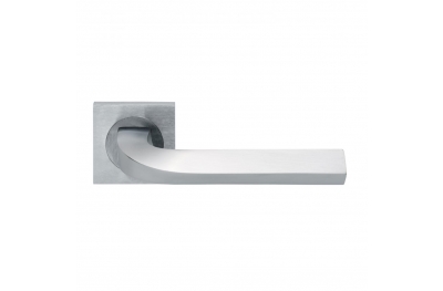 Trendy Design Manital Satin Chrome Pair of Door Lever Handles