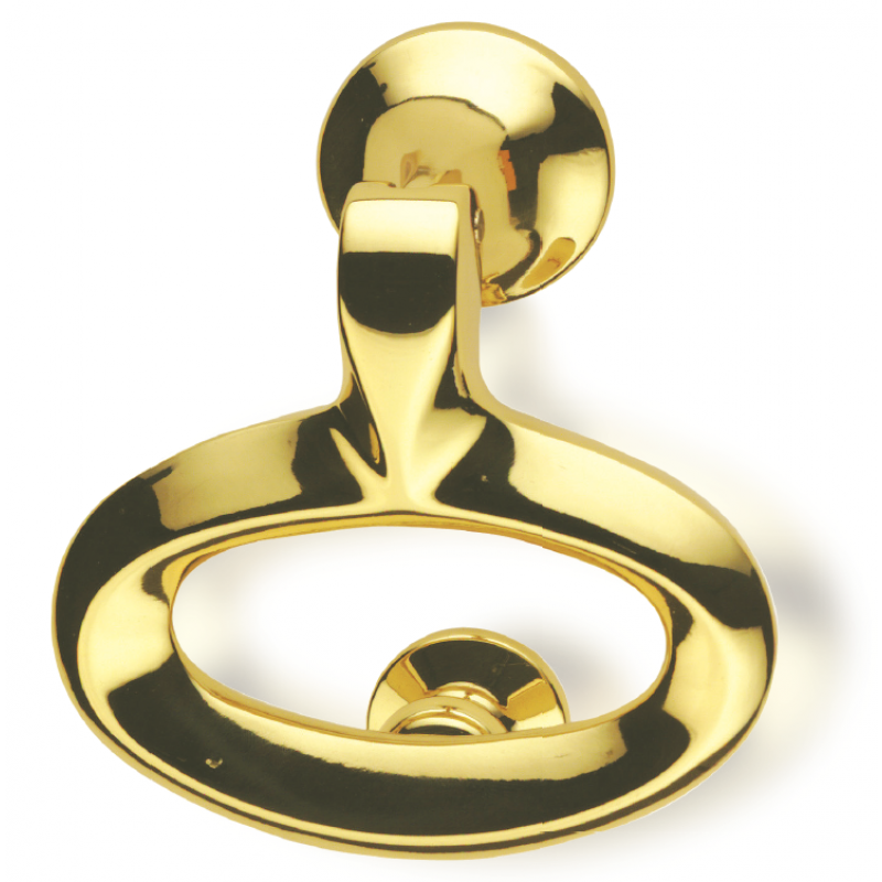 Triangle Brass Knocker for Door PFS Pasini