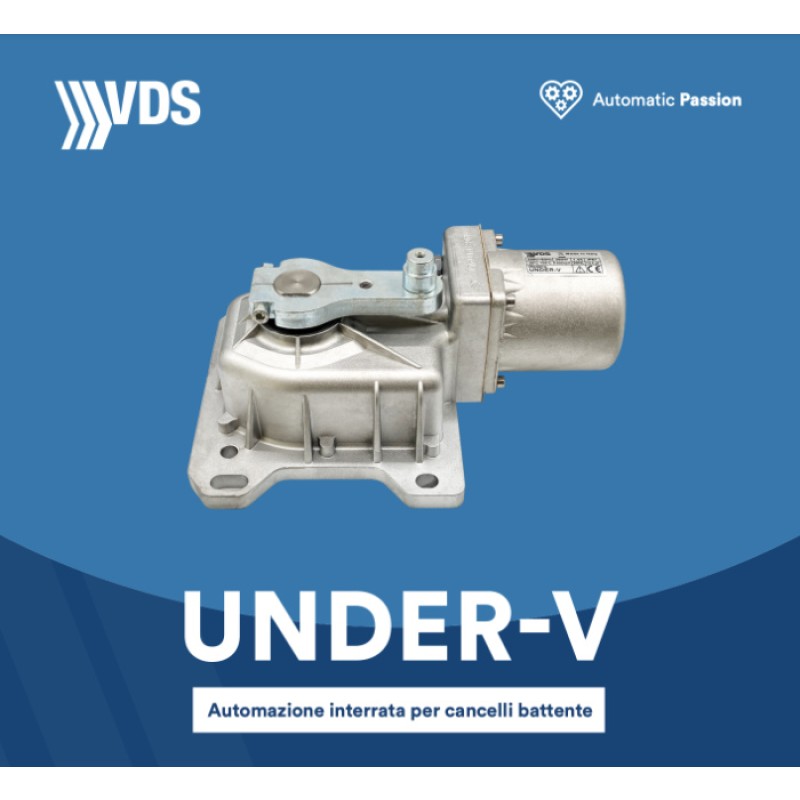 UNDER-V VDS Actuator for Swing Gate Underground Motor