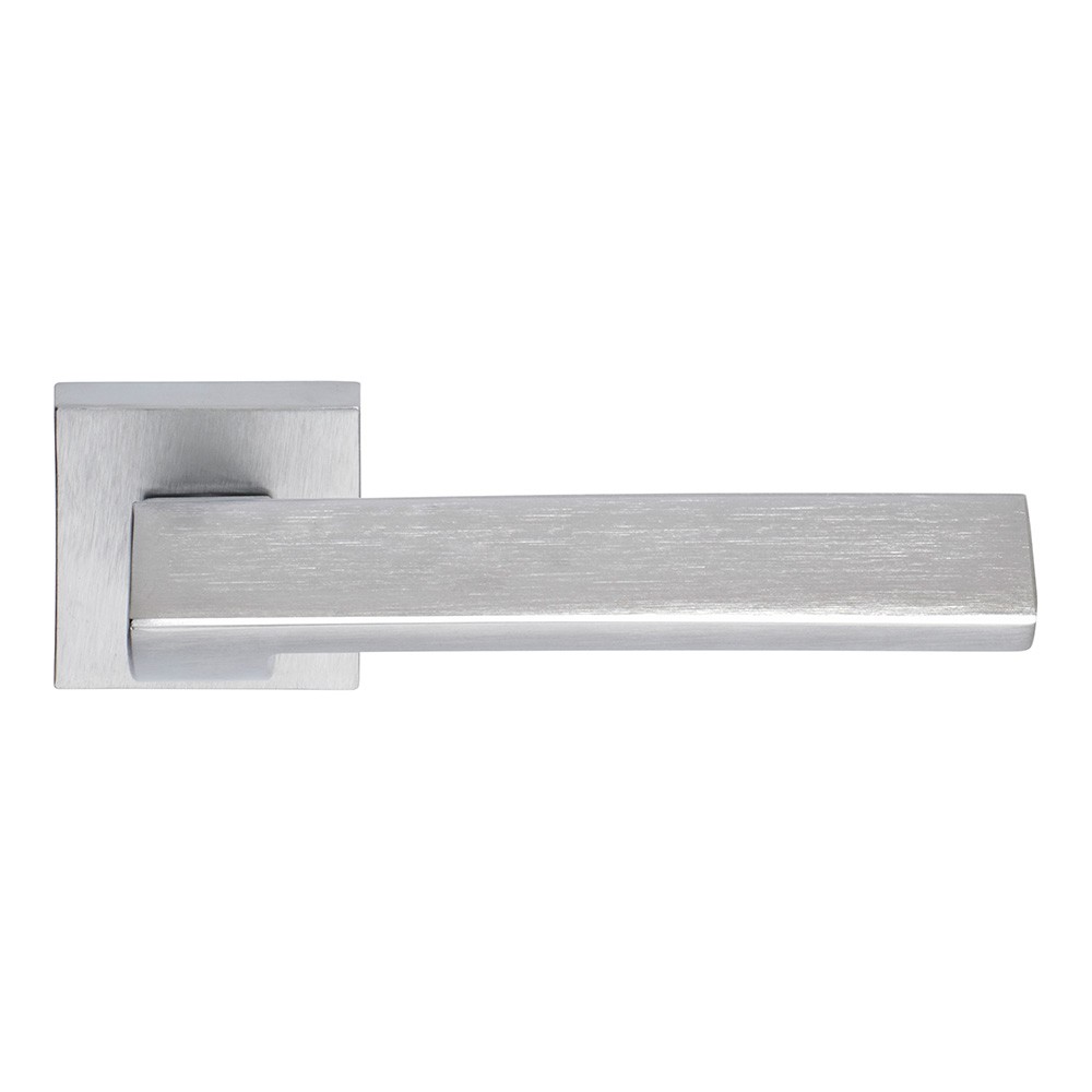 Venus Series Fashion forme Door Handle on Square Rosette Frosio Bortolo of Contemporary Architecture