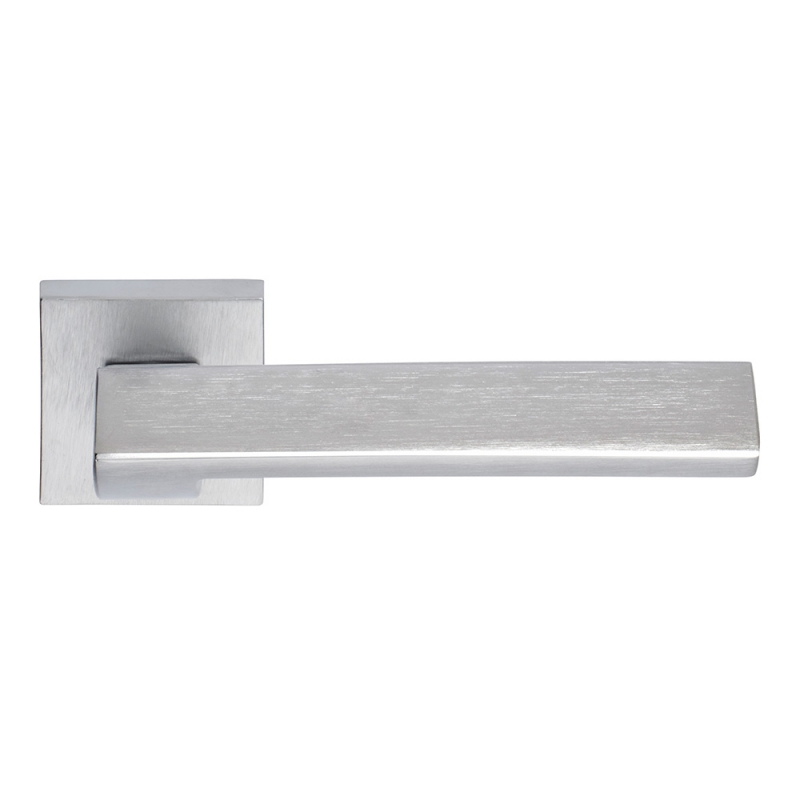 Venus Series Fashion forme Door Handle on Square Rosette Frosio Bortolo of Contemporary Architecture
