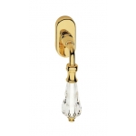 Veronica Dry Keep Window Handle Linea Calì Crystal