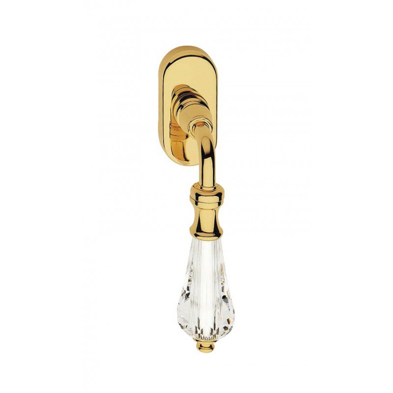 Veronica Dry Keep Window Handle Linea Calì Crystal