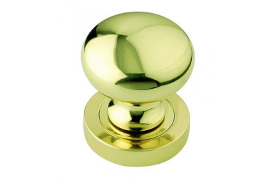 Victoria Arieni 101/C Door Knob Ø50 mm Brass with Screw-On Rose