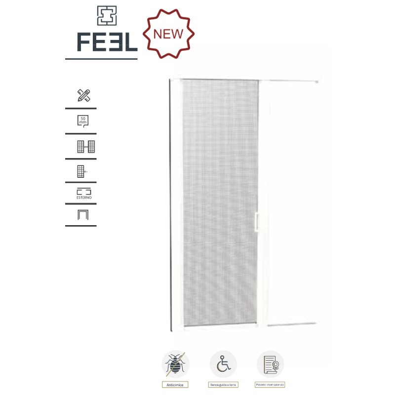 Effe Feel Lateral Door Mosquito Net with Antibite Crawler