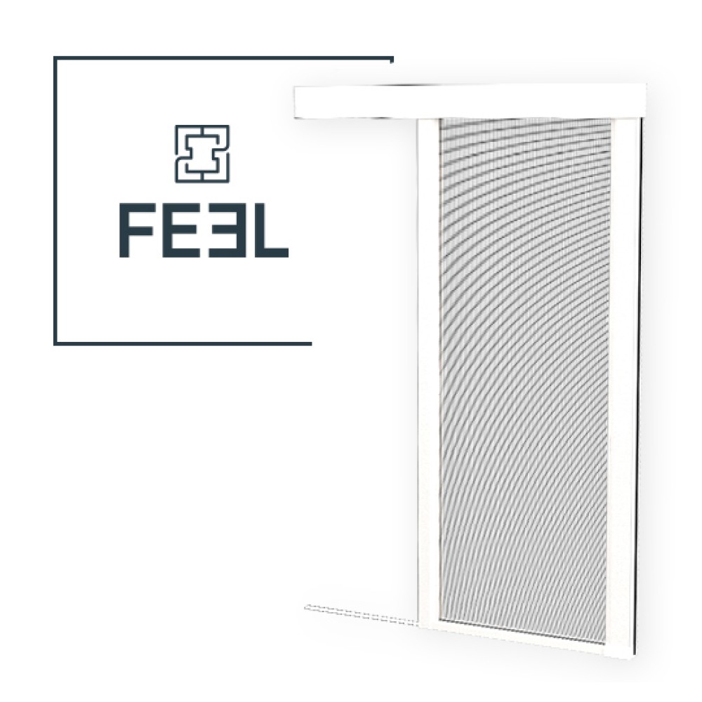 Effe Feel Lateral Door Mosquito Net with Antibite Crawler