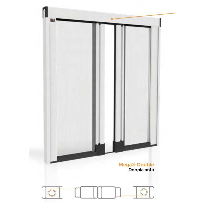 Mega Effezeta Mosquito Net Double Door for Large Openings