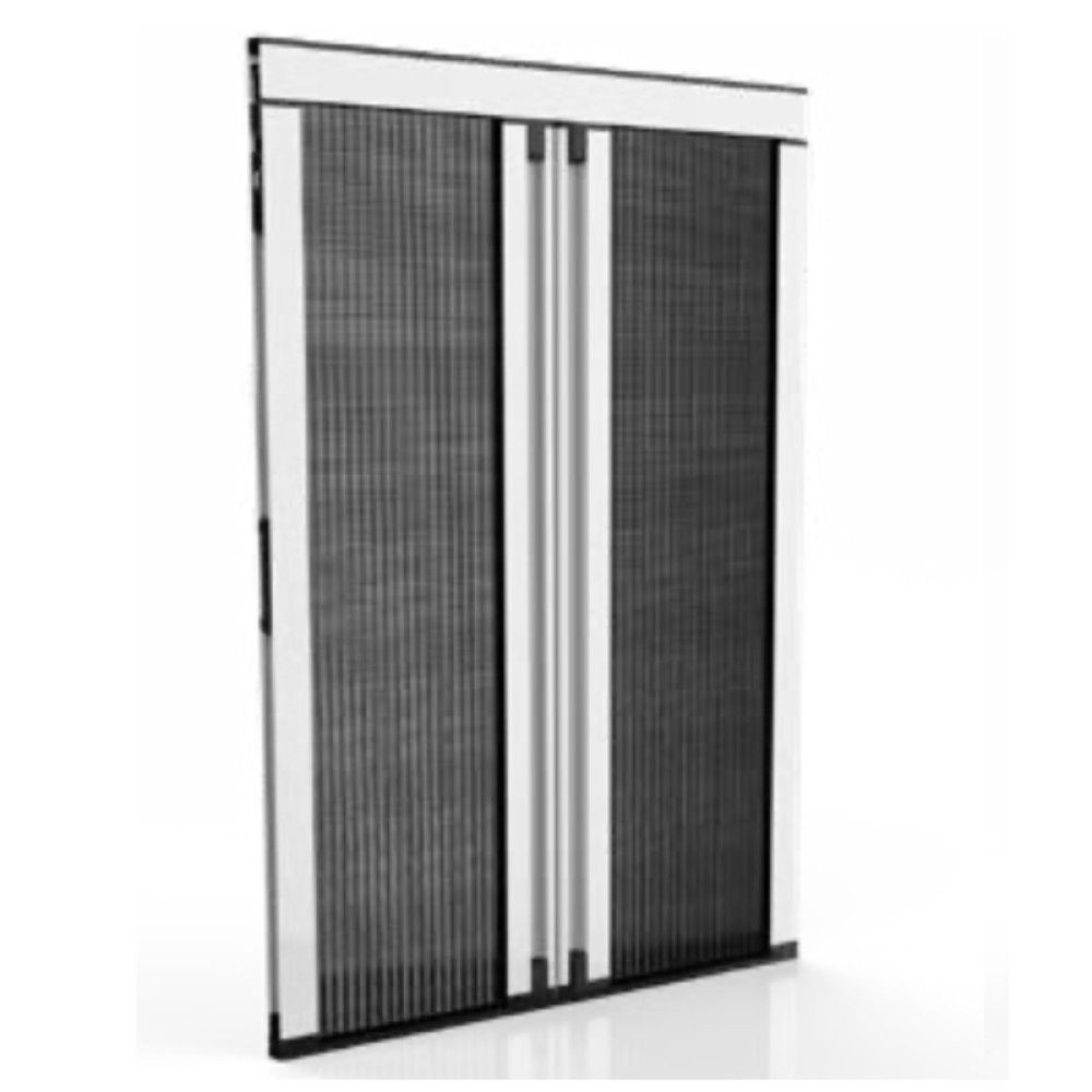 Plissé Mosquito Net with Pleated Net Two Doors Pasini MINERVA LP18