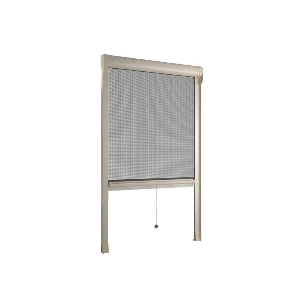 Mosquito Net Bettio Alfa Cassone rayed and Headphones Telescopic Vertical Spring