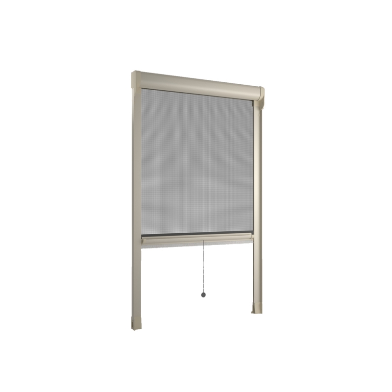 Mosquito Net Bettio Alfa Cassone rayed and Headphones Telescopic Vertical Spring