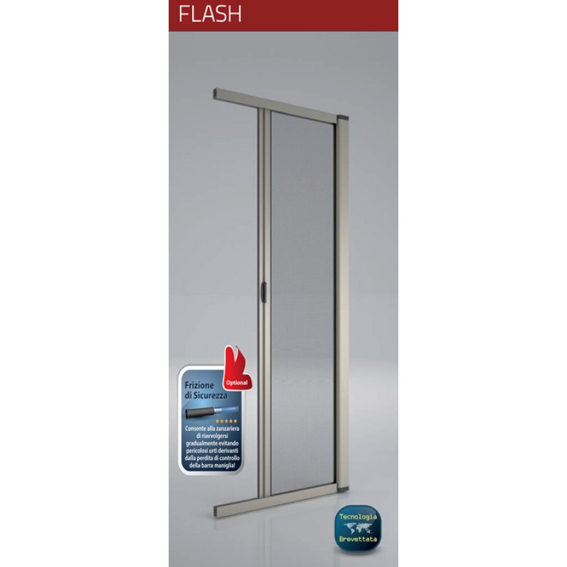 Mosquito Net Bettio Flash 1 Swing magnet 31 with windproof Side Guide