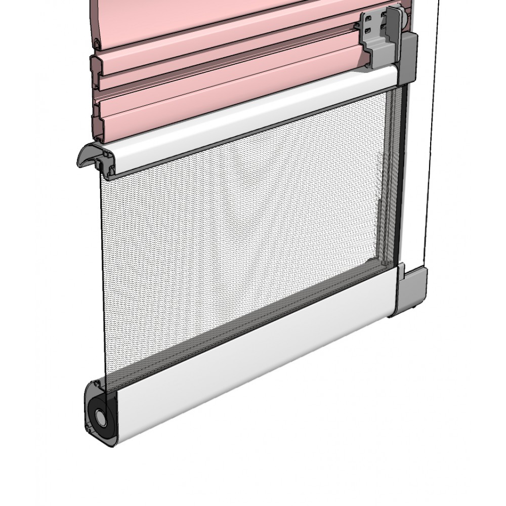 Flyscreen Bettio Flip 1 for Blinds with External Guides Fixed