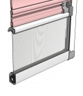 Flyscreen Bettio Flip 1 for Blinds with External Guides Fixed