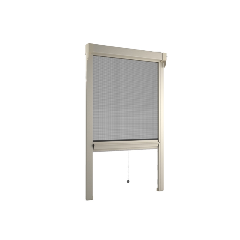 Mosquito Net Bettio Rosy Spring rubbed Click-Clack and Guides Vertical Spring