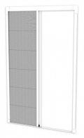 Insect Screen for Door Effe Pleat22L Lateral Opening Reduced Spaces
