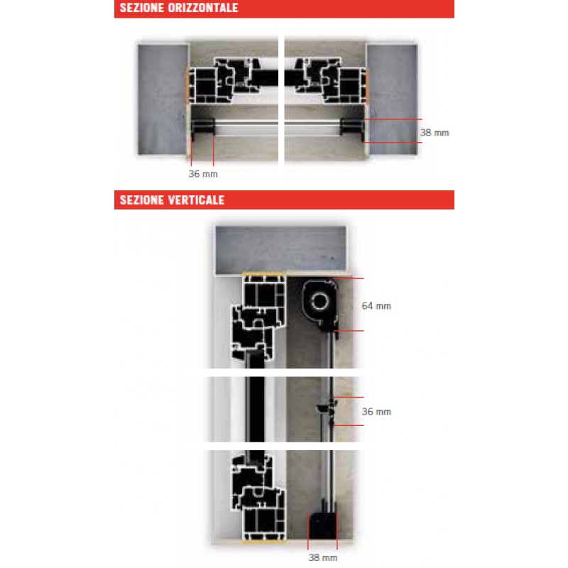 Mosquito Net Effe R-1 Flip Traditional 50mm footprint