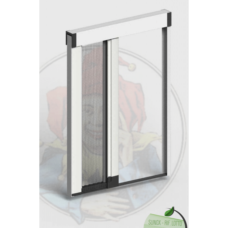 Mosquito Net Jolly 2 Ante Spring Controlled Closing Zanzar Sistem